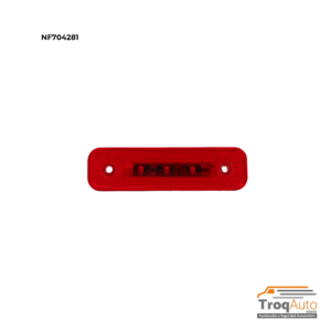 PLAF&Oacute;N LATERAL 6 LEDS ROJO 12V FIJO PLANO (NF704281)
