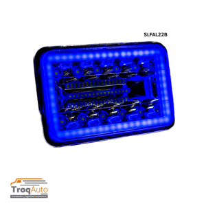 JGO. UNIDAD 5" CONTORNO LED "GLO" / 12-24V AZUL (SLFAL22B)