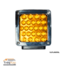 DIRECCIONAL CUADRADA 24 LEDS C/VISERA ESTROBO 12-24V IZQ (SLPLA6656L)