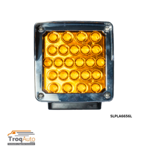 DIRECCIONAL CUADRADA 24 LEDS C/VISERA ESTROBO 12-24V IZQ (SLPLA6656L)