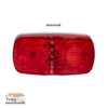 PLAFON LATERAL ROJO 16 LEDS / 10 x 4.5 x 2.5cm (SLPLAH02R)