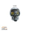 FARO DE LED CALAVERA PARA MOTOCICLETA / PLATA (FALM99SL)