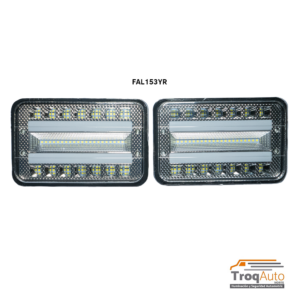 FARO DE LED CENTRO BCO Y AMBAR / ROJO (FAL153YR)