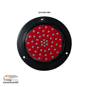 PLAFON 4" / 48 LEDS A-B-E CUB SUP VIDRIO DOT ROJO (SLPLA6612BR)
