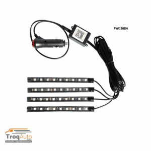 LÁMPARAS DECORATIVAS DE INTERIOR PARA CARRO / 600K POSITIVE WHITE LIGHT (FWD36DA)