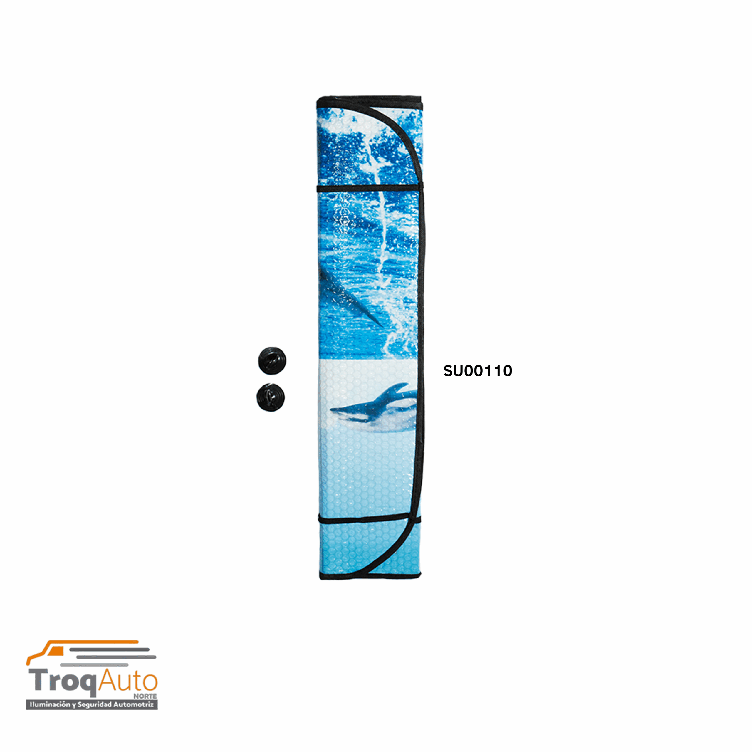 PARASOL PLEGABLE DELFINES C/CHUPONES (SU00110)